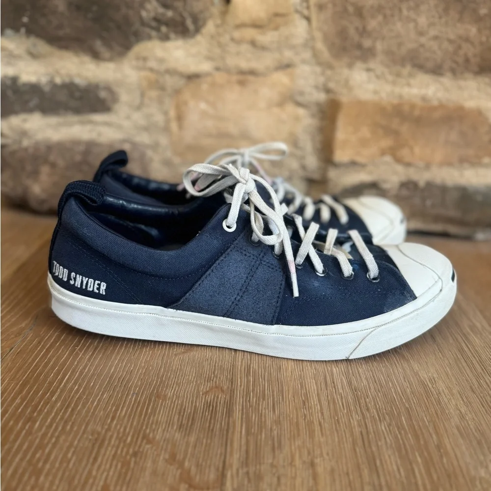 Todd Snyder x Converse Jack Purcell Sneakers Obsidian size 11.5 price firm! - Picture 5 of 10